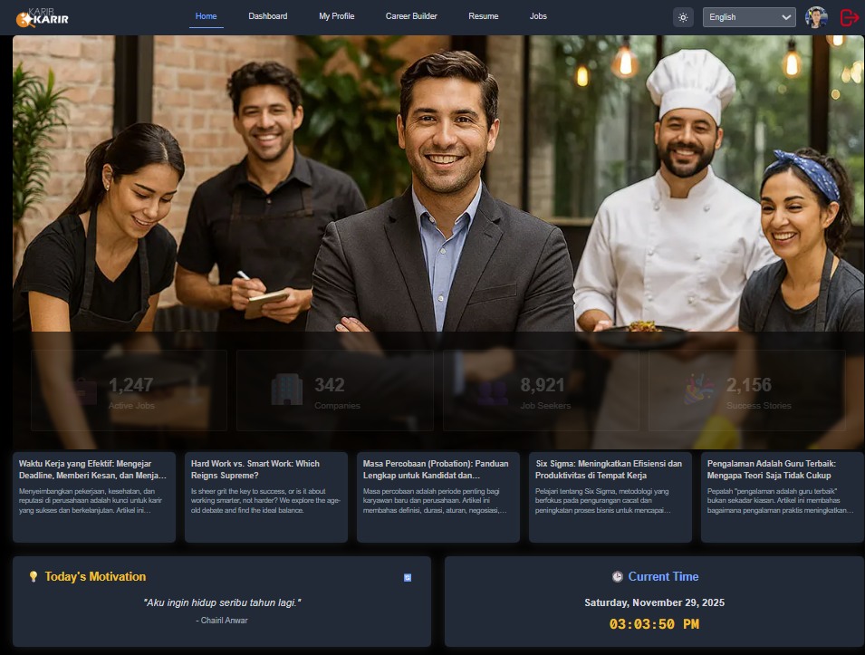 KaribKarir AI Career Companion Platform